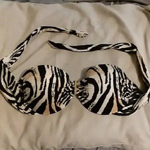 COPY - 3 for $15 VS strapless animal print swim t…